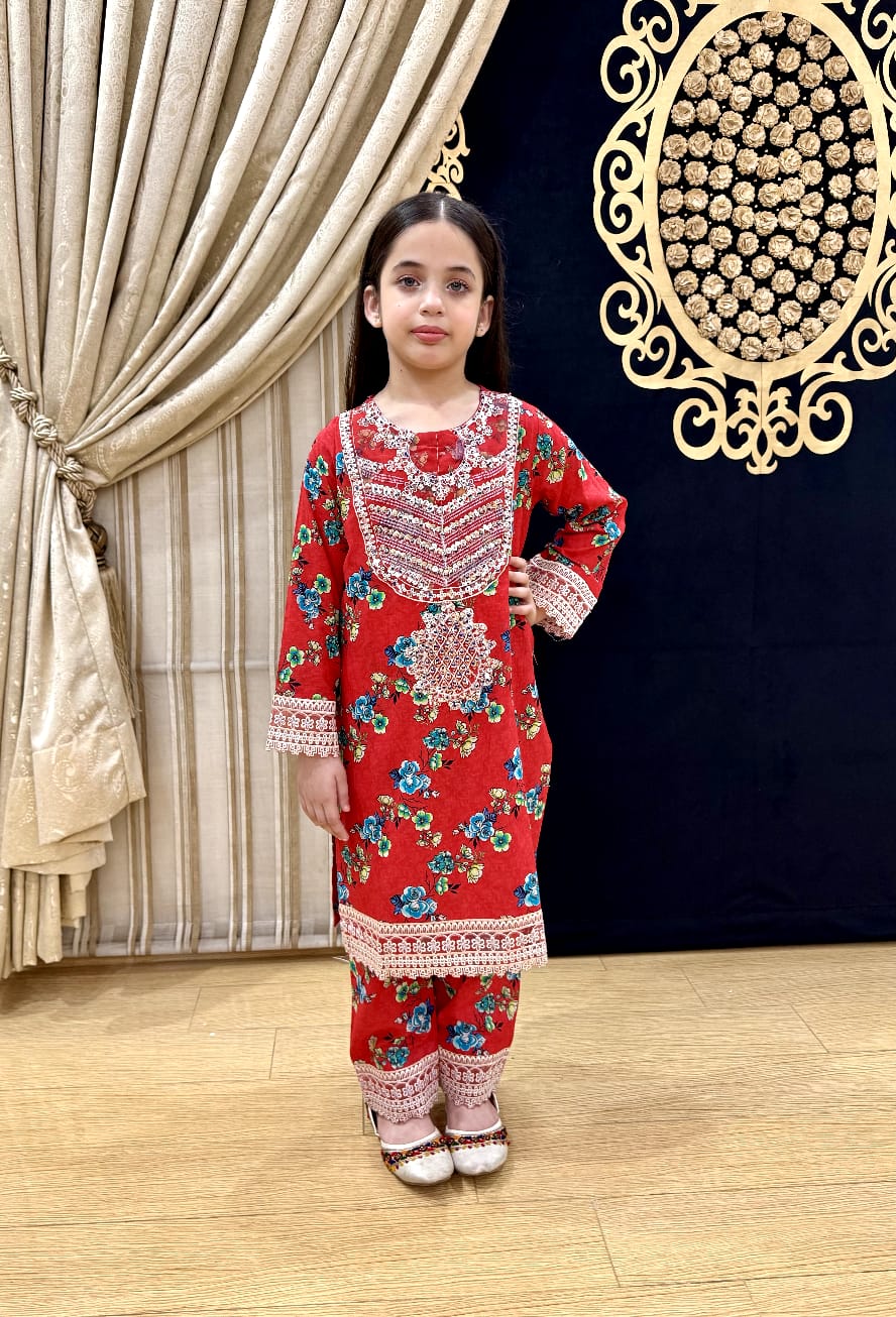 Blossom Red 2PC