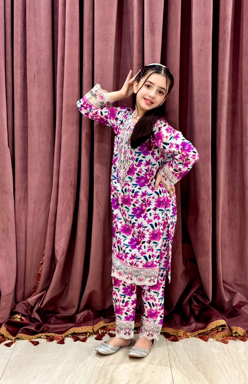 Purple Charm 2PC