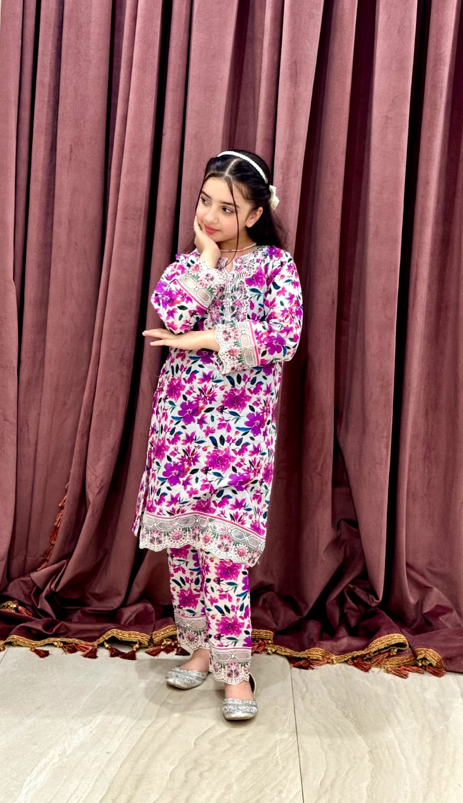 Purple Charm 2PC