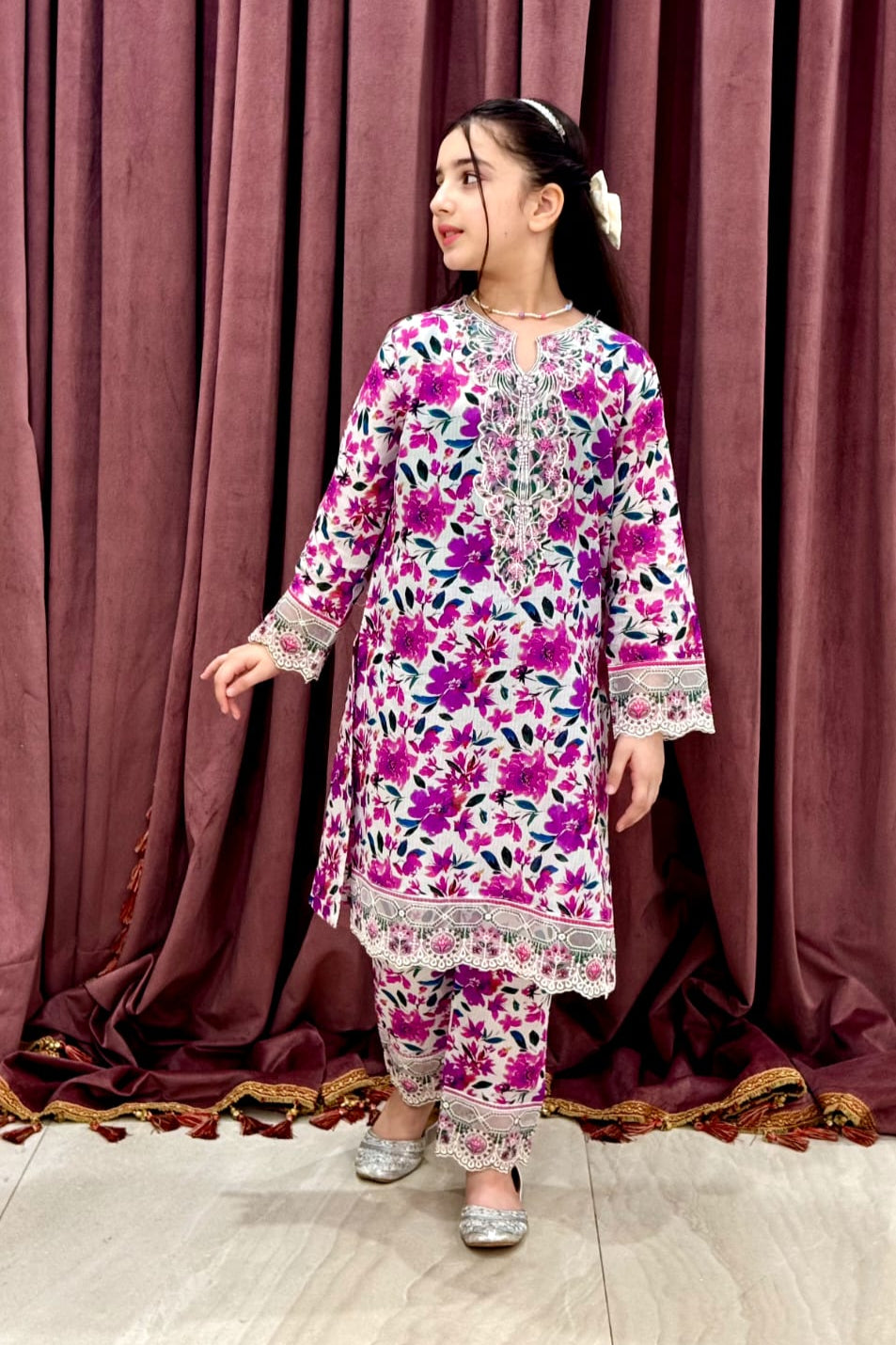 Purple Charm 2PC