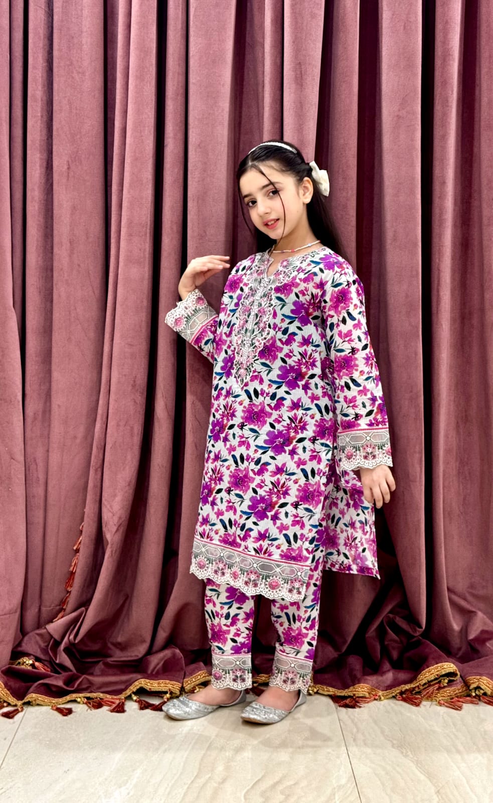 Purple Charm 2PC