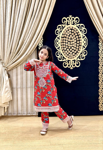 Blossom Red 2PC