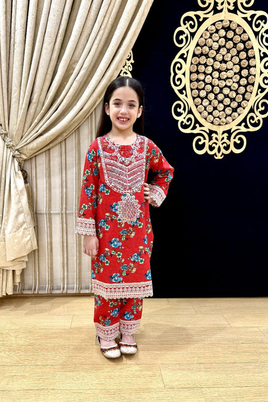 Blossom Red 2PC