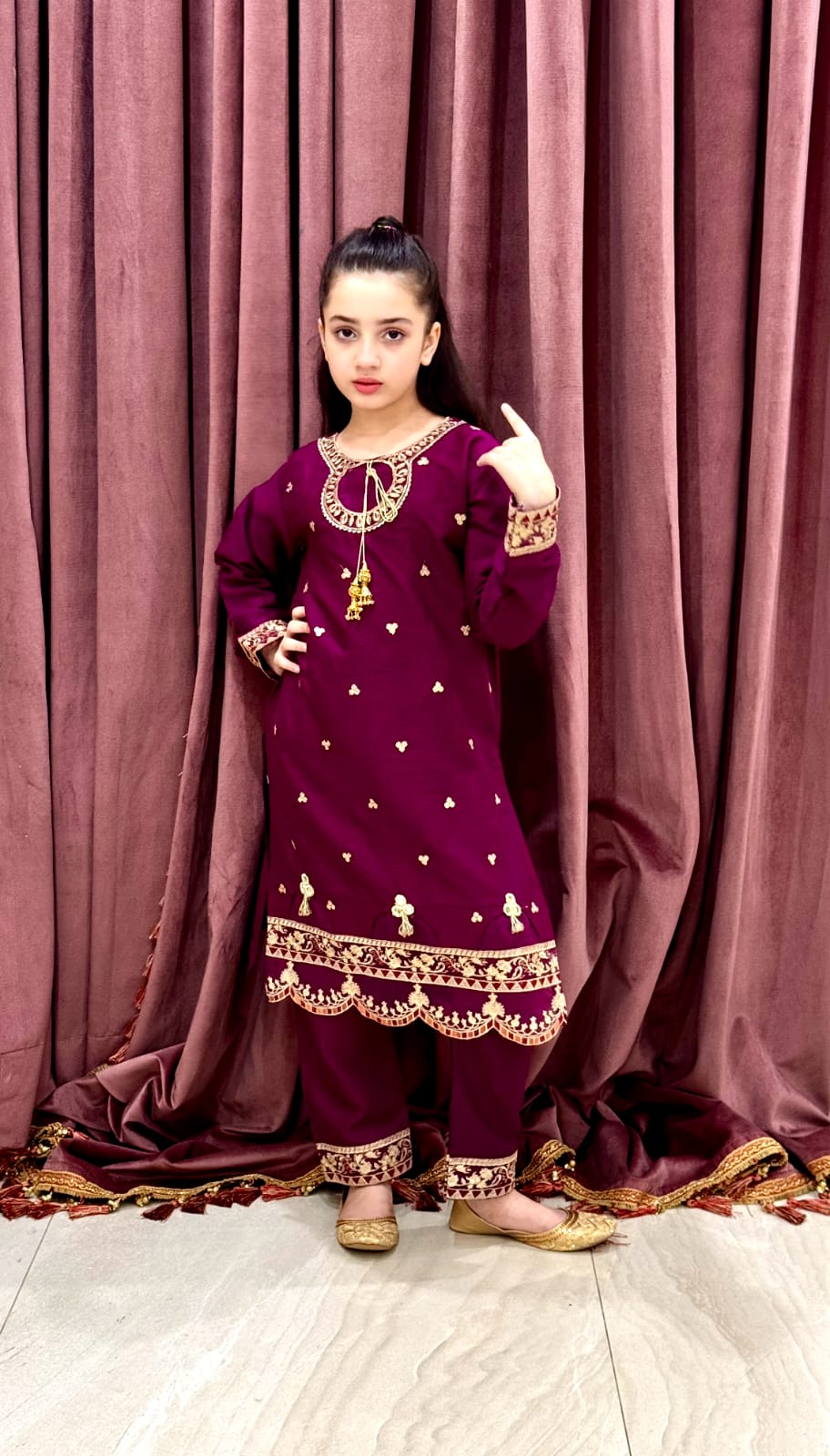 Royal Maroon 2PC