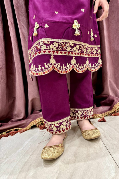 Royal Maroon 2PC